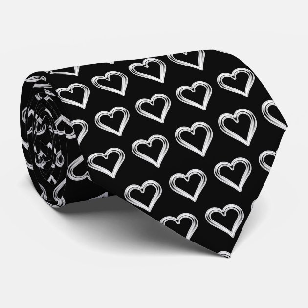 Chrome Hearts Pattern Neck Tie | Zazzle