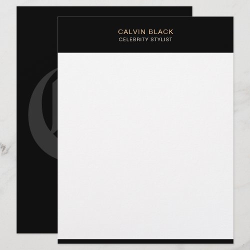 Chrome Hearts Professional Modern Minimalist Style Letterhead