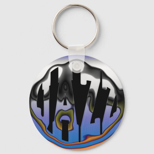 CHROME JAZZ KEYCHAIN (Front)