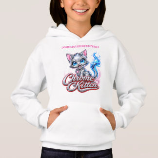 Chrome Kitten " Supacute" Hoodie