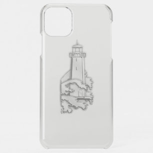 Chrome Lighthouse Print iPhone 11 Pro Max Case