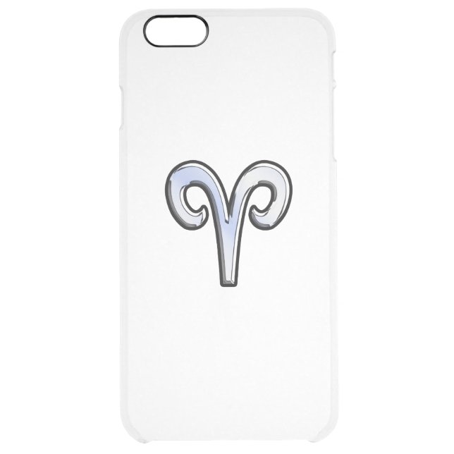 Chrome Like Aries Zodiac Sign Uncommon iPhone Case (Back)