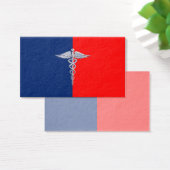 Chrome Like Caduceus Medical Symbol League (Desk)