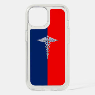 Chrome Like Caduceus Medical Symbol League iPhone 15 Case