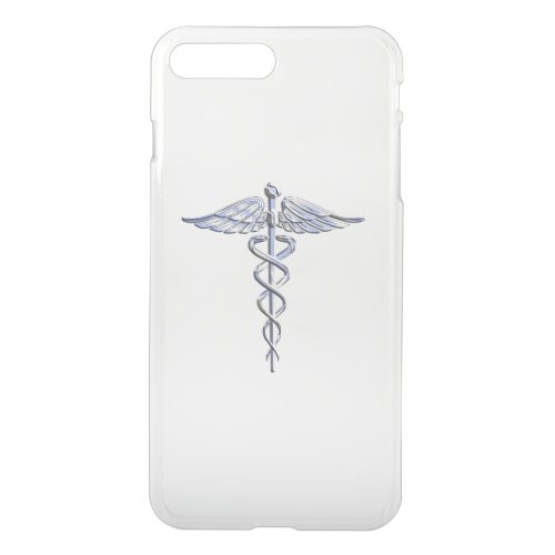 Chrome Like Caduceus Medical Symbol League iPhone 8 Plus7 Plus Case