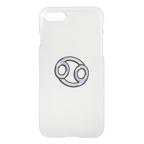 Chrome Like Cancer Zodiac Sign iPhone SE87 Case