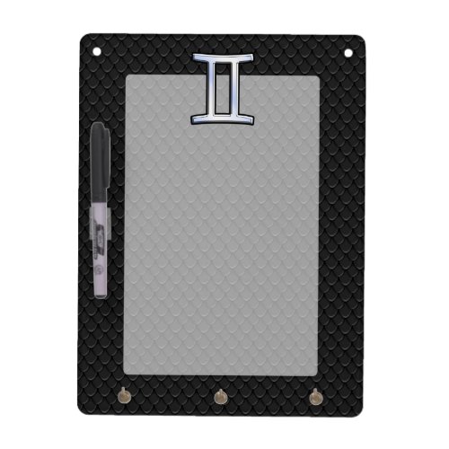 Chrome Like Gemini Zodiac Sign Dry_Erase Board