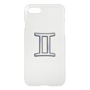Chrome Like Gemini Zodiac Sign iPhone SE/8/7 Case