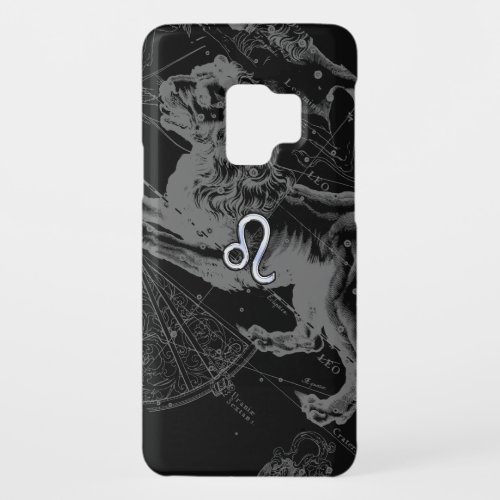 Chrome like Leo Zodiac Sign on Hevelius 1690 Case_Mate Samsung Galaxy S9 Case