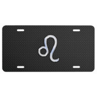 Chrome Like Leo Zodiac Symbol on snake skin