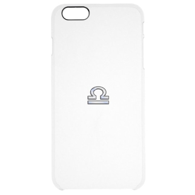 Chrome like Libra Zodiac Sign on Hevelius Uncommon iPhone Case (Back)