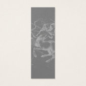 Chrome Like Sagittarius Zodiac Sign Hevelius Decor (Back)