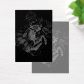 Chrome like Taurus Zodiac Sign on Hevelius (Desk)