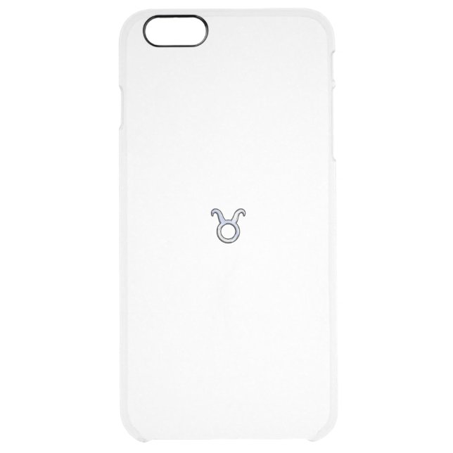 Chrome like Taurus Zodiac Sign on Hevelius Uncommon iPhone Case (Back)