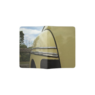 Chrome lines passport holder