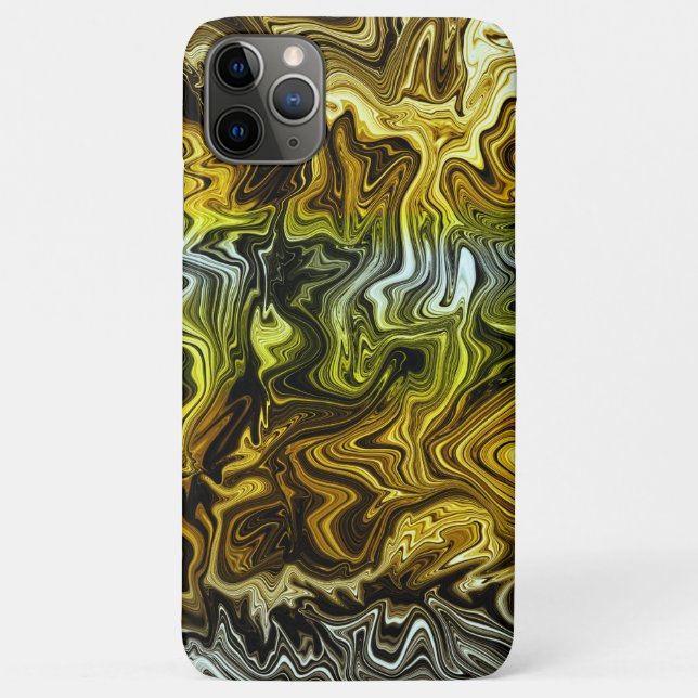 Chrome Liquid Metallic Gold Silver Cool Case-Mate iPhone Case (Back)