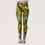 Chrome Liquid Metallic Gold Silver Cool Leggings<br><div class="desc">Leggings.</div>