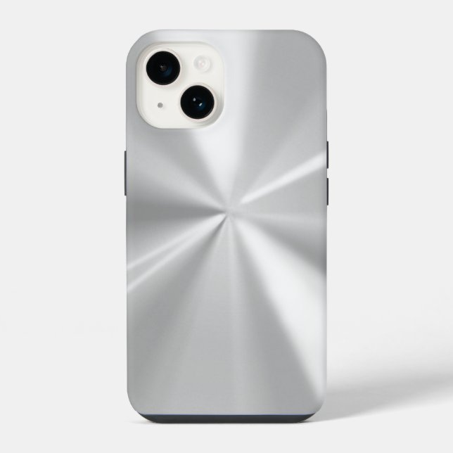 Chrome Look Iphone Case (Back)