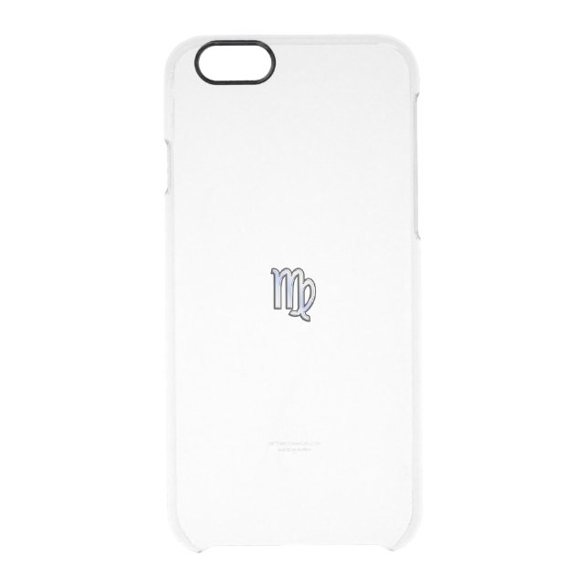 Chrome looks Virgo Zodiac Sign on Hevelius Uncommon iPhone Case (Back)