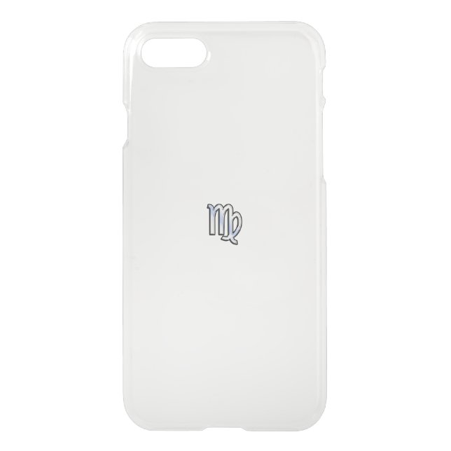 Chrome looks Virgo Zodiac Sign on Hevelius Uncommon iPhone Case (Back)