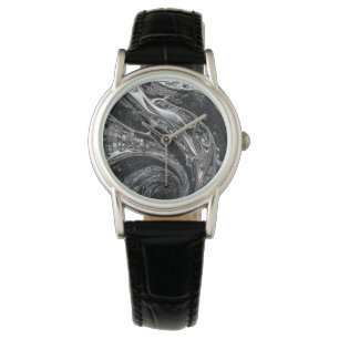 Chrome Micro Mosaic Spiral Watch
