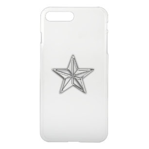Chrome Nautical Star iPhone 8 Plus/7 Plus Case