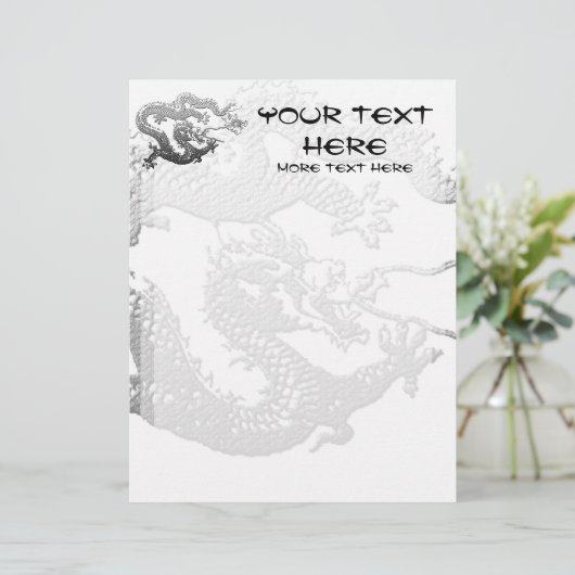 Chrome Paint Dragon (Standing Front)