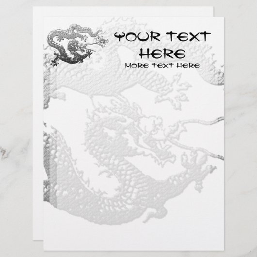 Chrome Paint Dragon (Front/Back)