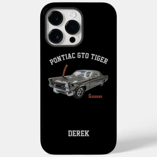 Chrome Pontiac GTO tiger   Case_Mate iPhone 14 Pro Max Case