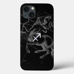 Chrome Sagittarius Zodiac Sign Hevelius circa 1690 iPhone 13 Case