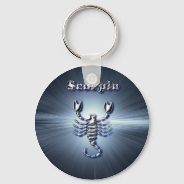 Chrome Scorpio Keychain (Front)