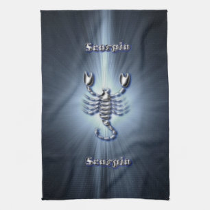 Chrome Scorpio Kitchen Towel