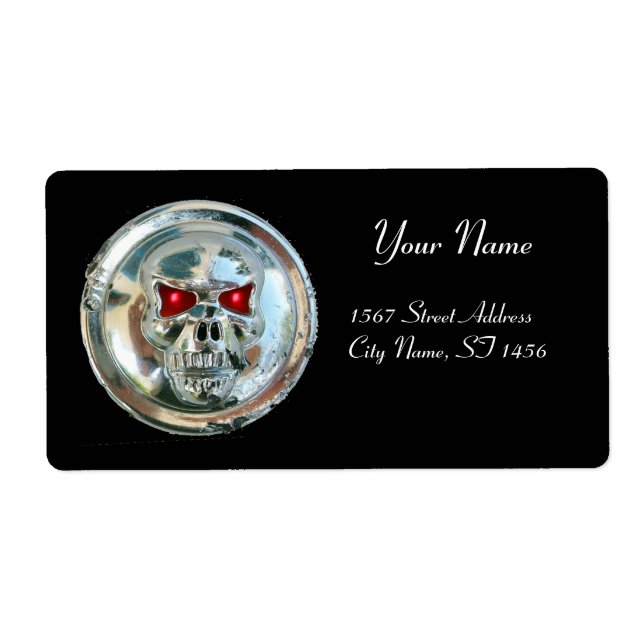 CHROME SKULL Black Label (Front)