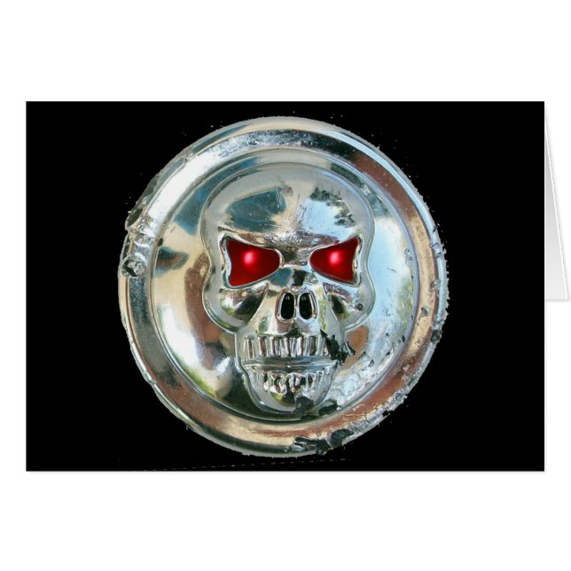 CHROME SKULL CARDS (Front Horizontal)