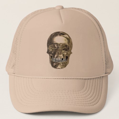 Chrome Skull Hat