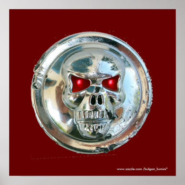 CHROME SKULL POSTER (Front)