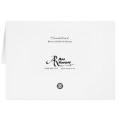 "Chromed Grace" - Greyhound Hood Ornament Cards (Back Horizontal)