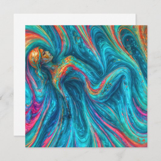 “Chromisca” - Fluid Enchantress Portrait (Front/Back)