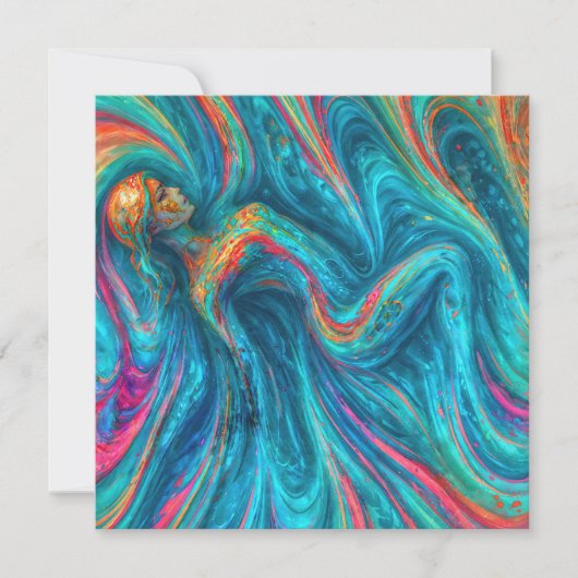 “Chromisca” - Fluid Enchantress Portrait (Front)