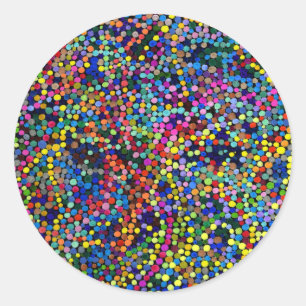 Chromovescent Kinestacium Psychedelic Sticker