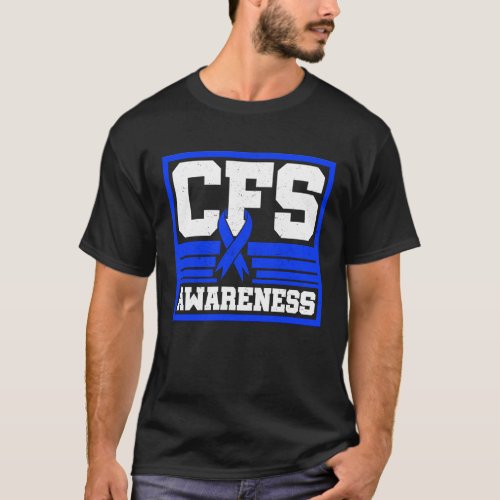 Chronic Fatigue Syndrome Warrior CFS Post Viral Su T_Shirt