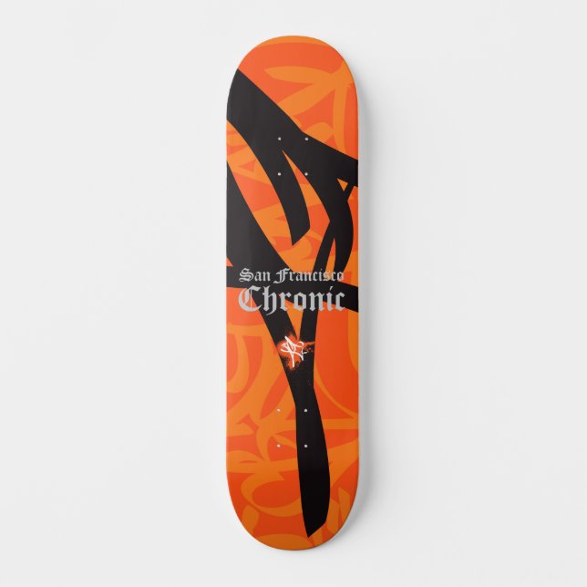 Chronic Giants Colors Skateboard (Front)