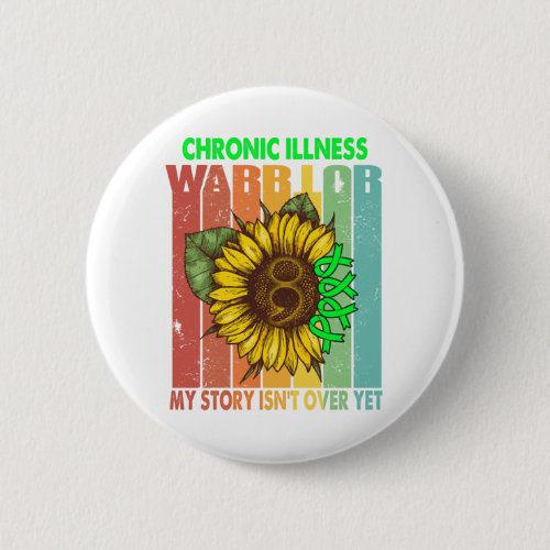 Chronic Illness Awareness Month Ribbon Gifts Button