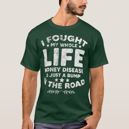 Chronic Kidney Disease Awareness Green Ribbon T_Shirt