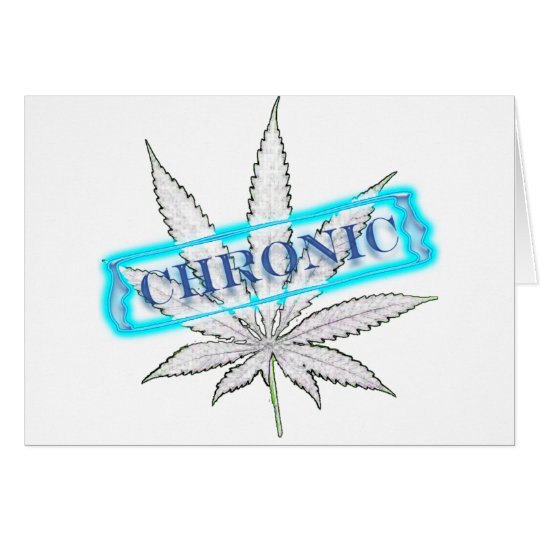 Chronic leaf...silver card
