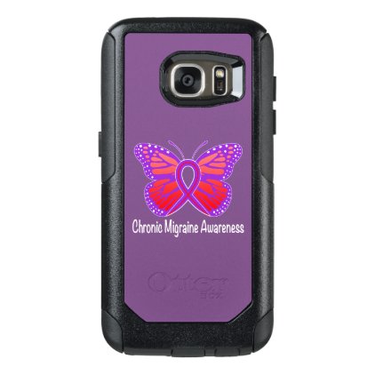 Chronic Migraine Awareness Butterfly OtterBox Samsung Galaxy S7 Case