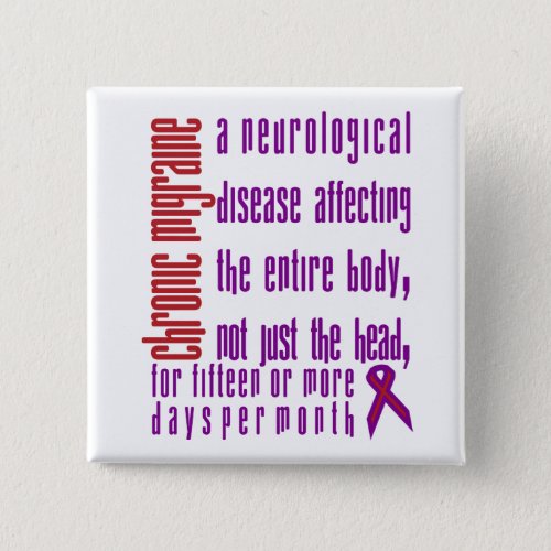 Chronic Migraine _ Neurological Disease Button