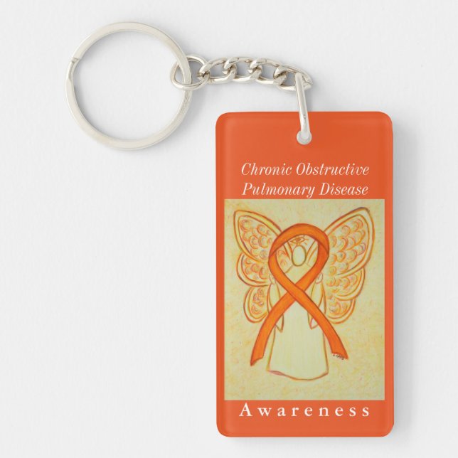 Chronic Obstructive Pulmonary Disease Keychain (Front)