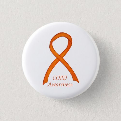 Chronic Obstructive Pulmonary Disease Ribbon Pin