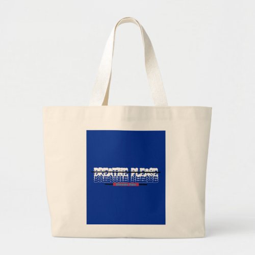 Chronic Pain Emotions  Large Tote Bag